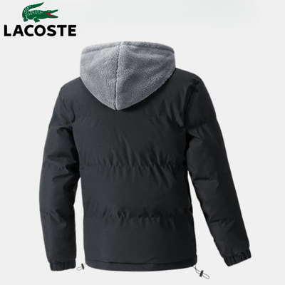 Vadderad vinterjacka med fleecehuva || REA